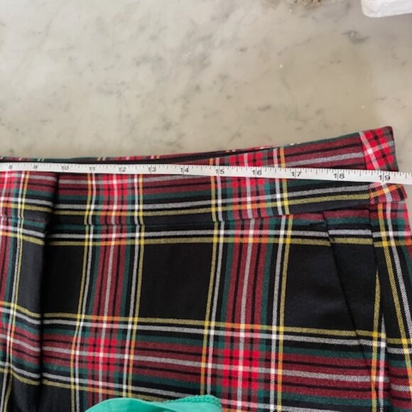J. CREW Tartan Stewart Plaid Crop Straight Pant 16 - Picture 13 of 16